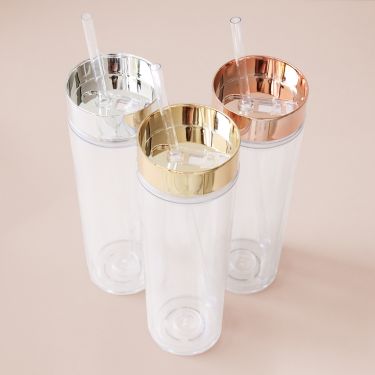 Clear Acrylic Tall Tumbler